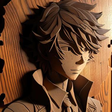 3D модель Кека Изуми из Bungo Stray Dogs (STL)